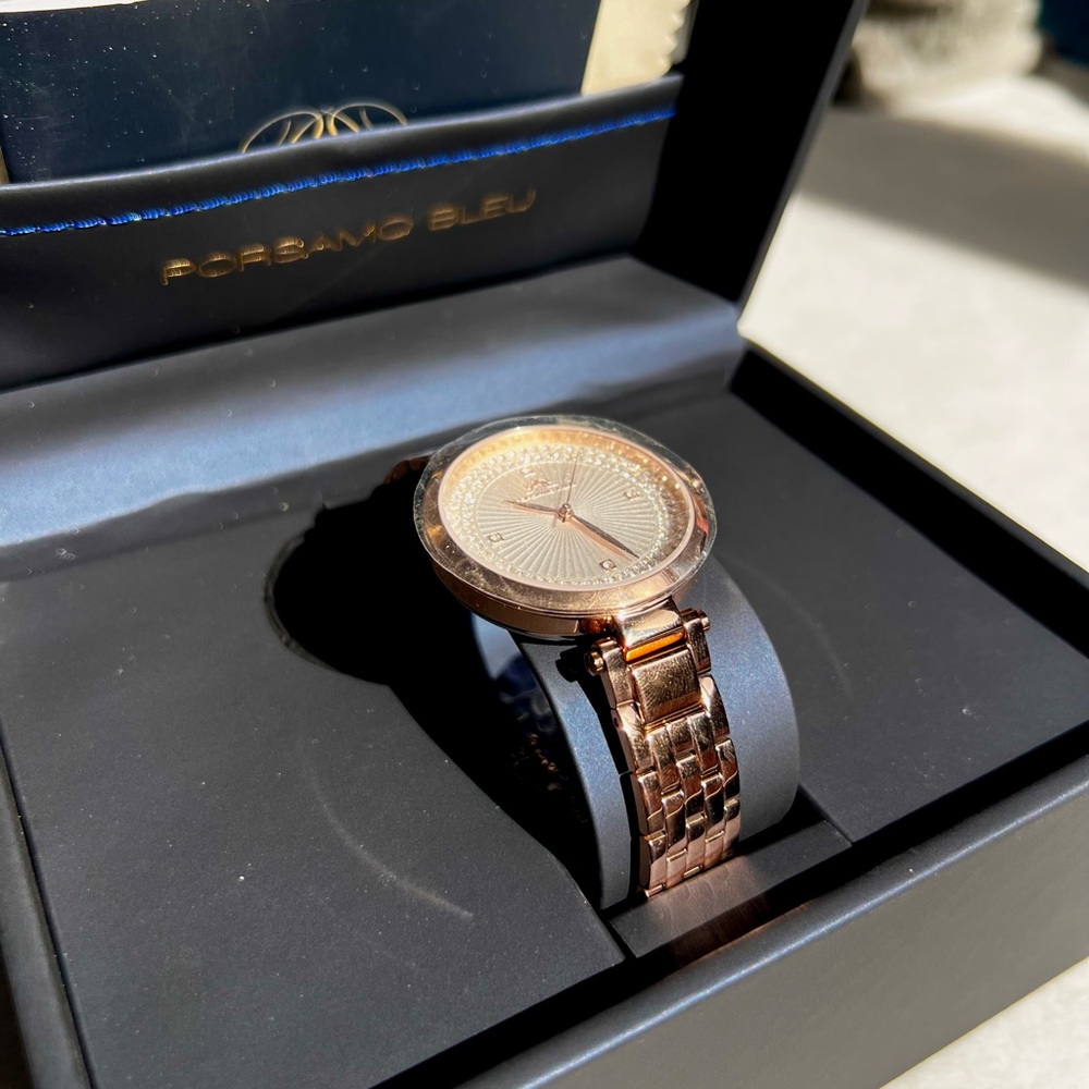 Porsamo Bleu Rose-Gold Natalie Watch